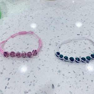 Bracelets different colors and styles available